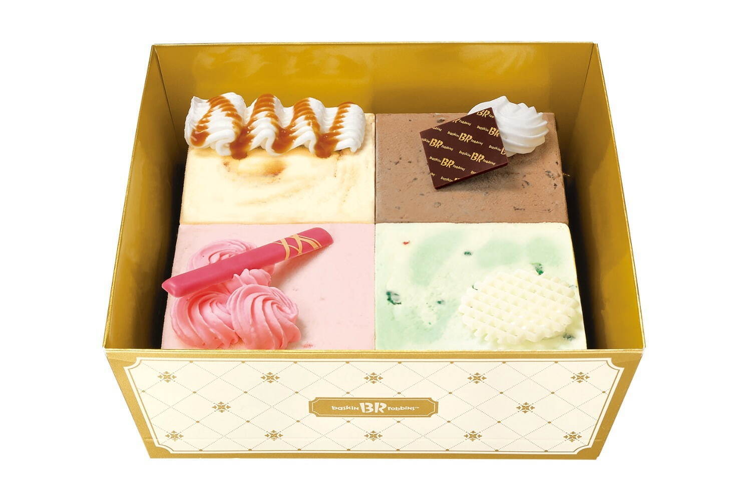 「プティケーキ」ホワイト 2,100円(保冷バッグ付＋200円)