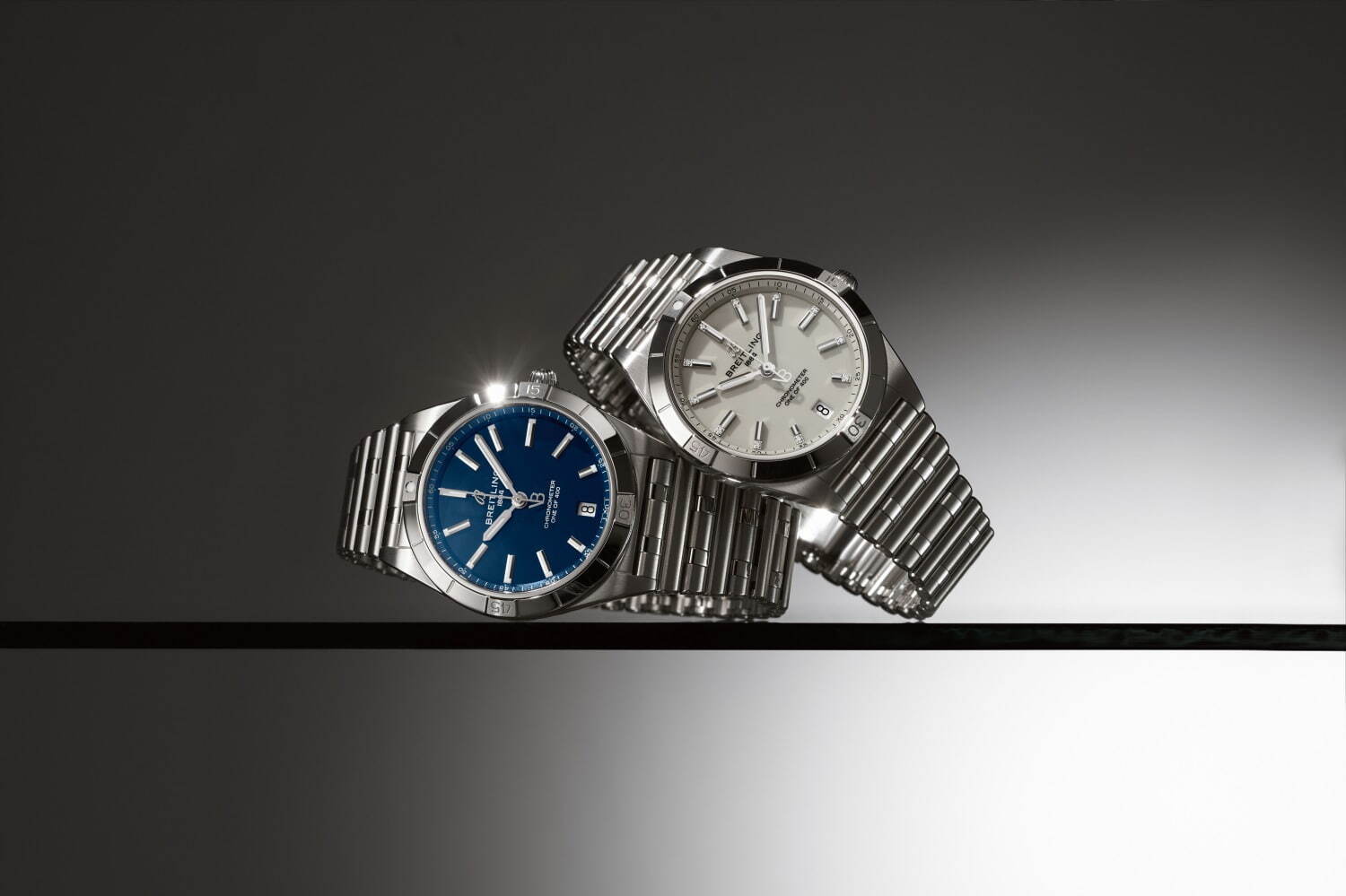 ブライトリング×ヴィクトリア・ベッカムの腕時計「クロノマット」“ペパーミント”ダイヤルなど全6色｜写真3