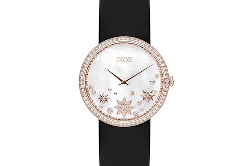 ディオール“八芒星”の輝く新作腕時計、ダイヤモンド＆ピンクゴールドのスターモチーフを文字盤に