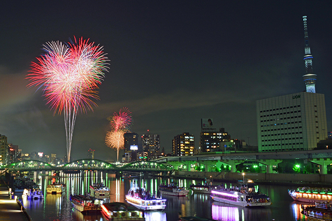 隅田川花火大会 - 約20,000発の大輪の花が東京の下町に咲き誇る｜写真21