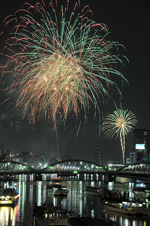 隅田川花火大会 - 約20,000発の大輪の花が東京の下町に咲き誇る｜写真2