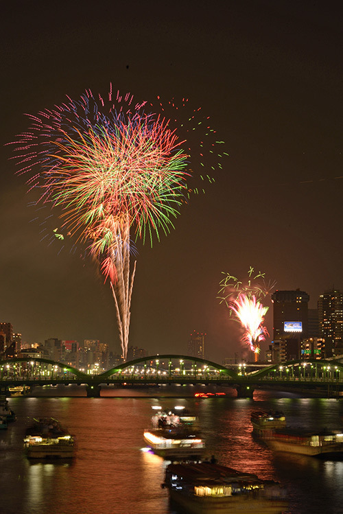 隅田川花火大会 - 約20,000発の大輪の花が東京の下町に咲き誇る｜写真6