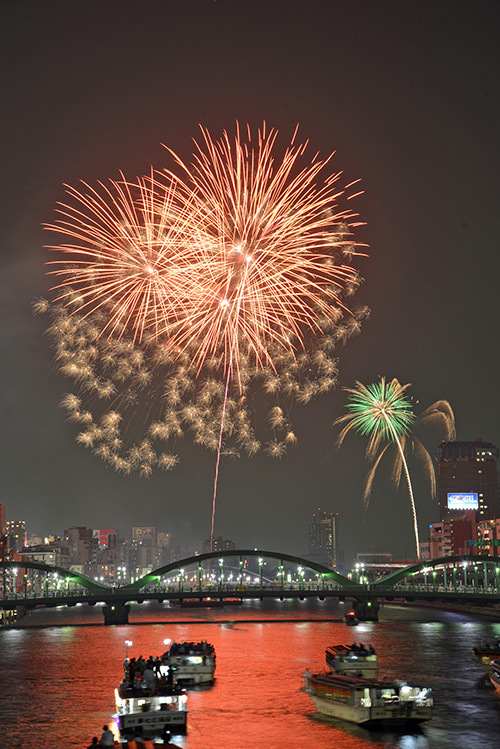 隅田川花火大会 - 約20,000発の大輪の花が東京の下町に咲き誇る｜写真7