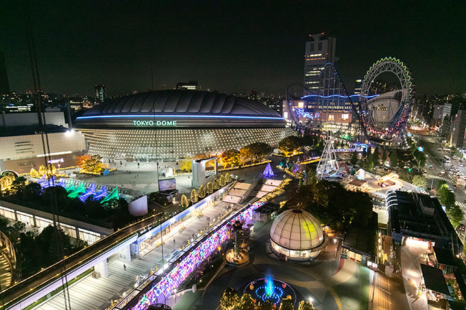 東京ドームシティ ウィンターイルミネーション開催、園内全体が煌びやかにライトアップ｜写真40
