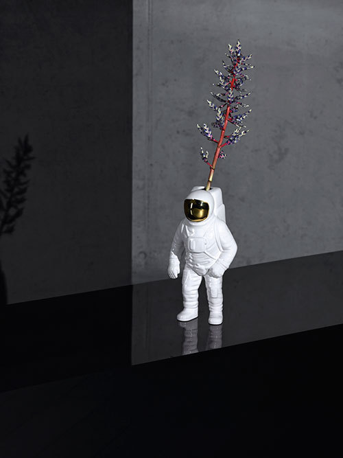 ディーゼルから‟宇宙”をテーマにしたテーブルウェア - 月や火星のプレート、宇宙飛行士型の花瓶｜写真13
