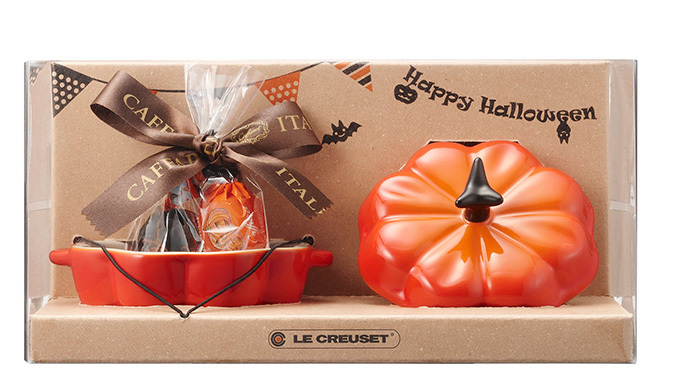 ル・クルーゼ ハロウィン限定かぼちゃのお鍋 - カファレルのチョコレートを詰め込んだギフトセットも｜写真5