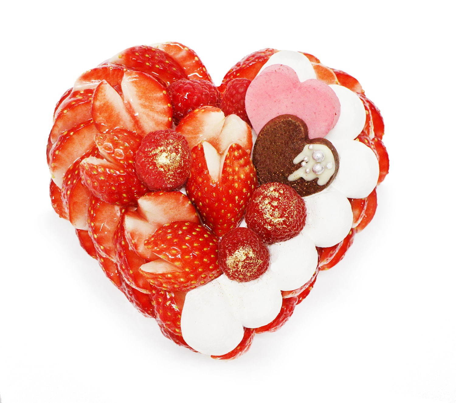 「恋みのり」いちごとラズベリームースのチョコケーキ(直径12cm) 3,700円(税込)