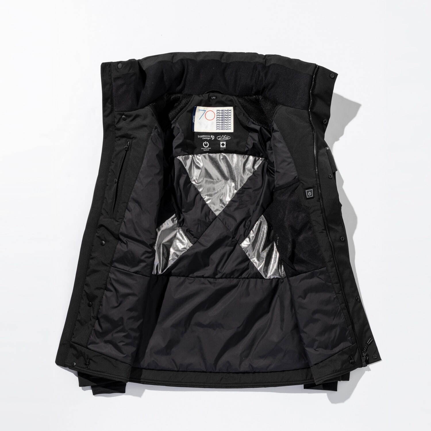フェニックスの新作ゴアテックス素材ジャケット、3段階の温度調節可能な電熱シート＆高断熱素材｜写真10