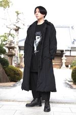 Yohji Yamamoto M-綿入りシャツコートスタイル 3