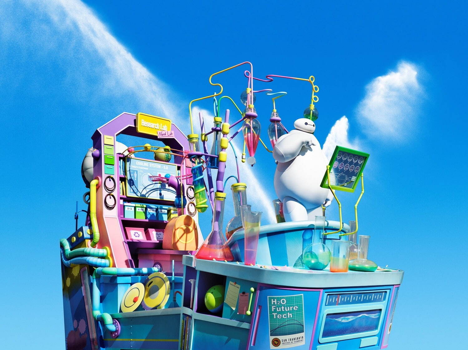 東京ディズニーランド＆シーの23年夏イベント、ベイマックスの“びしょ濡れ”散水プログラムなど｜写真20