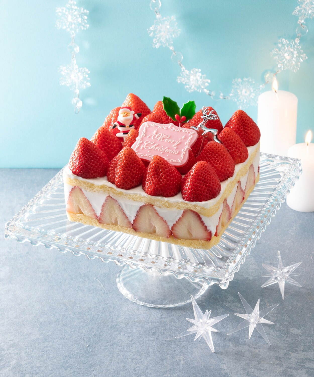〈日本橋三越本店〉大粒あまおうショートなどクラシック＆新定番のクリスマスケーキ