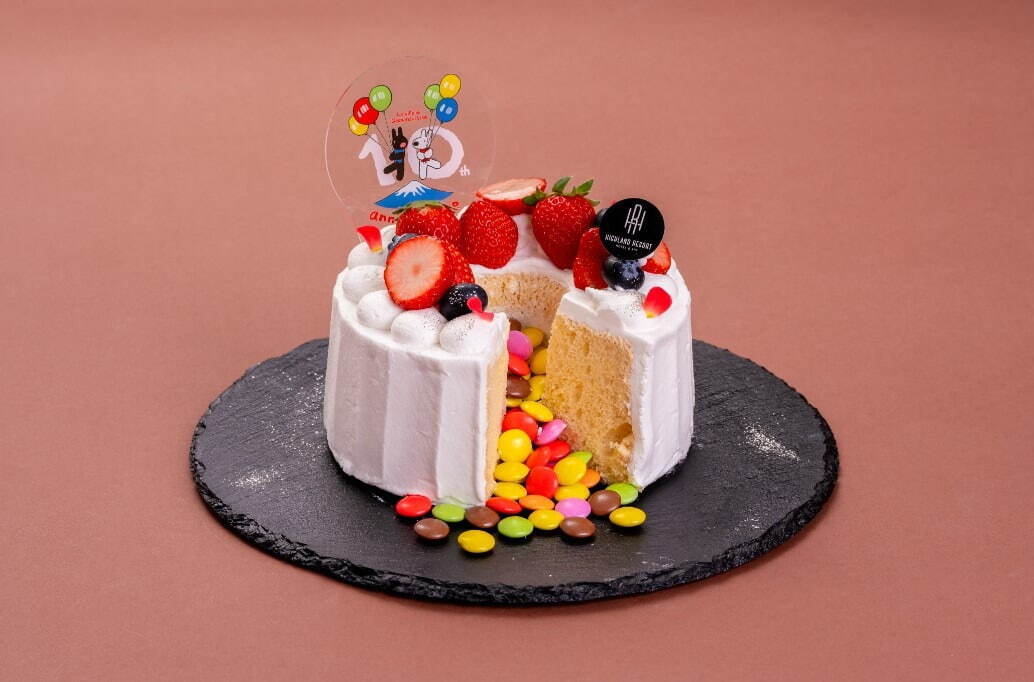 10周年お祝いサプライズケーキ(4号) 3,900円