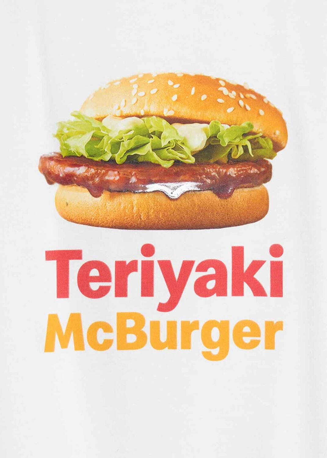 てりやきマックバーガー(マクドナルド)｜Tシャツ 3,500円
