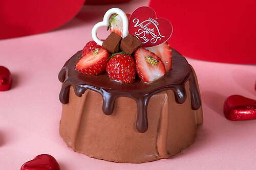 マーサー ビス24年バレンタイン、濃厚チョコレートの“ふわもち”シフォンケーキ＆ラズベリー風味も