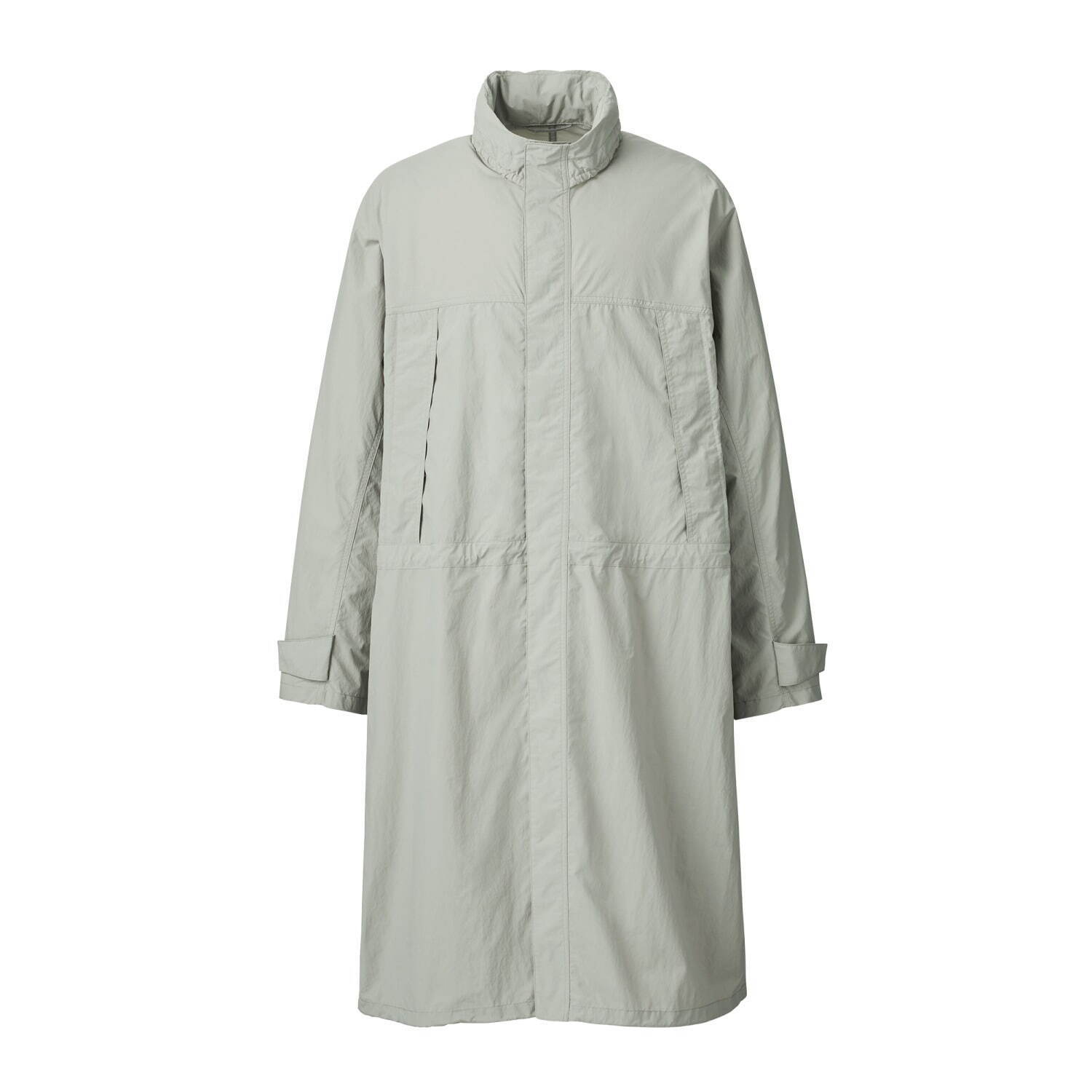 ユニクロ ユー24年春夏メンズ、フレッシュなセージグリーンの軽量コートやゆったり開襟シャツ｜写真51