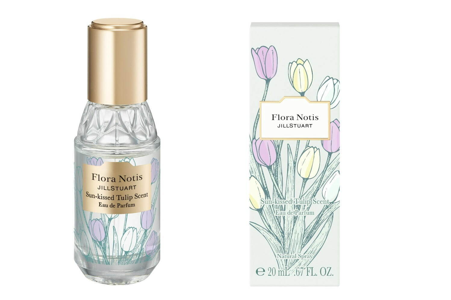 フローラノーティス ジルスチュアート、“陽光に咲くチューリップの香り”の香水