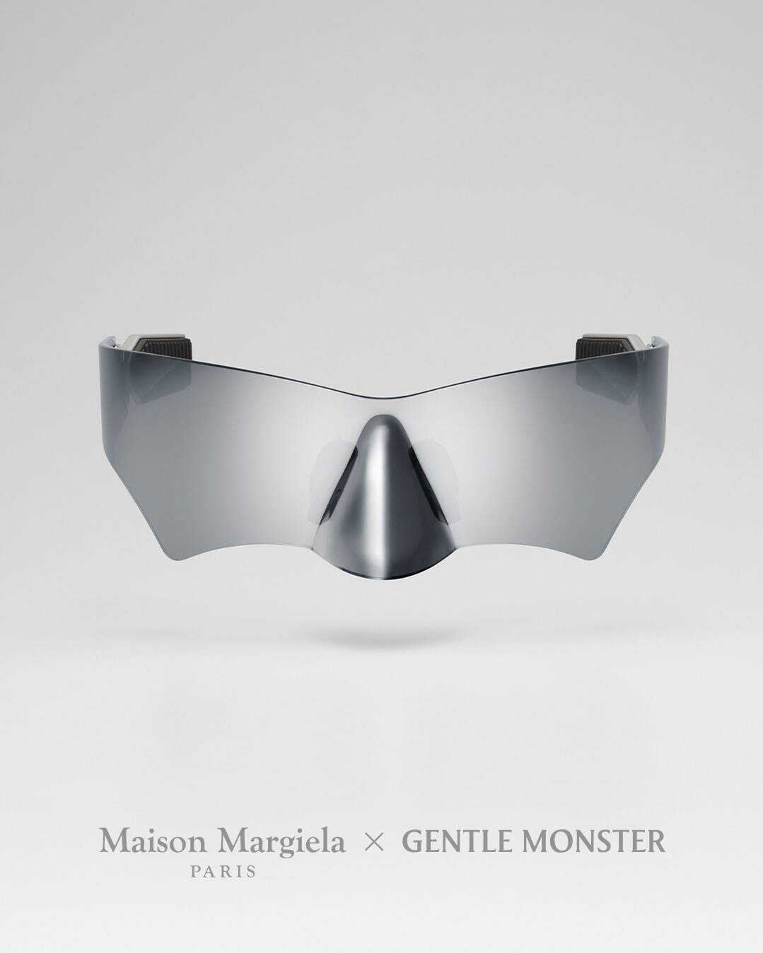 メゾン マルジェラ×ジェントルモンスター第2弾、“メタリックなフォルム”やレザーで仕上げたサングラス｜写真2