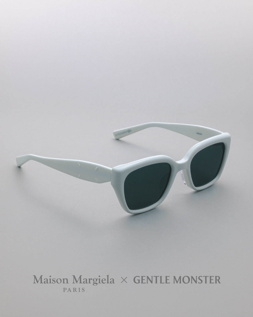 メゾン マルジェラ×ジェントルモンスター第2弾、“メタリックなフォルム”やレザーで仕上げたサングラス｜写真11