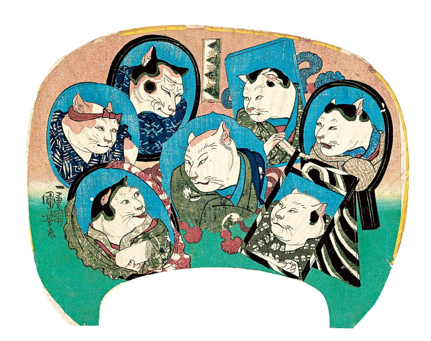 「もしも猫展」新潟市美術館で - 江戸時代の“擬人化”表現に着目、歌川国芳の浮世絵など｜写真2