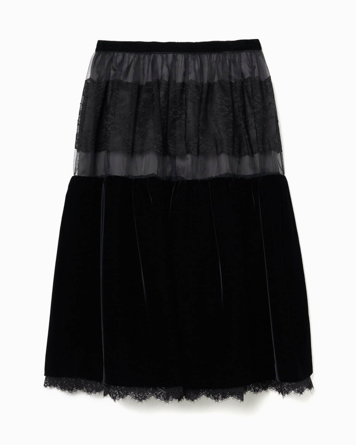 ベルベット スカート 55,000円