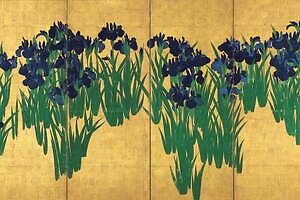 特別展「国宝・燕子花図屏風」根津美術館で - “デザイン”の視点から探る日本美術、絵画・工芸を展示