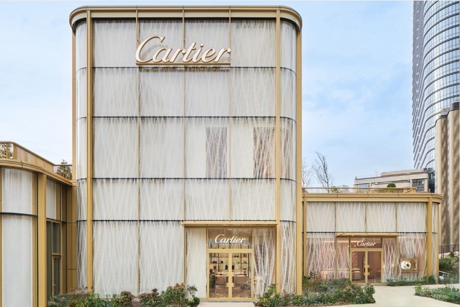 カルティエの新ブティックが麻布台ヒルズに - 庭園から着想を得た店内空間、2階には完全予約制サロン｜写真1