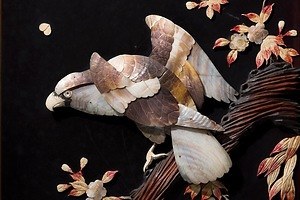 “日本の近代輸出漆器”全貌を探る展覧会が神奈川県立歴史博物館で - “立体的な細工”芝山漆器など公開