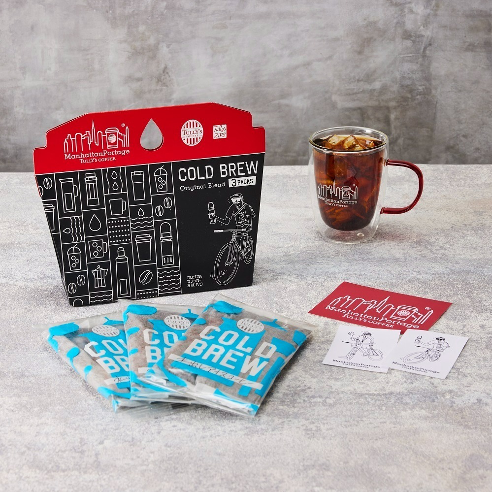 「タリーズコーヒー×マンハッタンポーテージ タリーズジップス コールドブリューコーヒー オリジナルブレンド スペシャルBOX」 1,350円