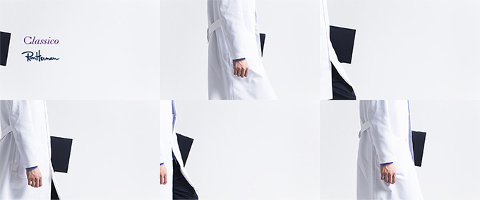 スタイリッシュな高級白衣 - クラシコとロンハーマンがコラボした美しい一着｜写真5
