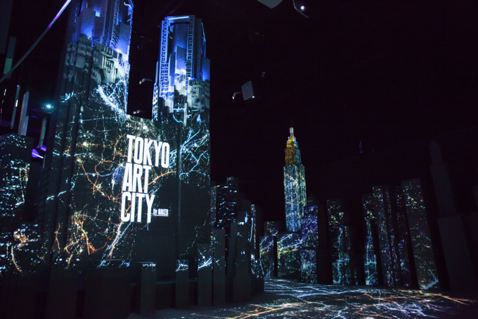 「TOKYO ART CITY by NAKED」巨大模型とプロジェクター100台で“東京”を体感｜写真6