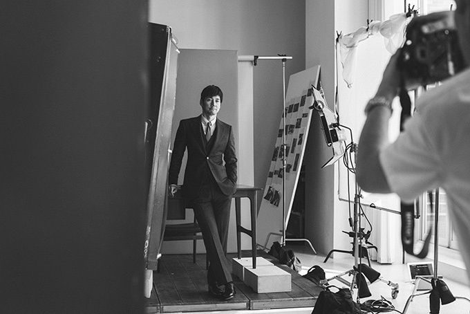 俳優・西島秀俊がジョルジオ アルマーニの顔に、新ビジュアルでスーツ姿を披露｜写真7