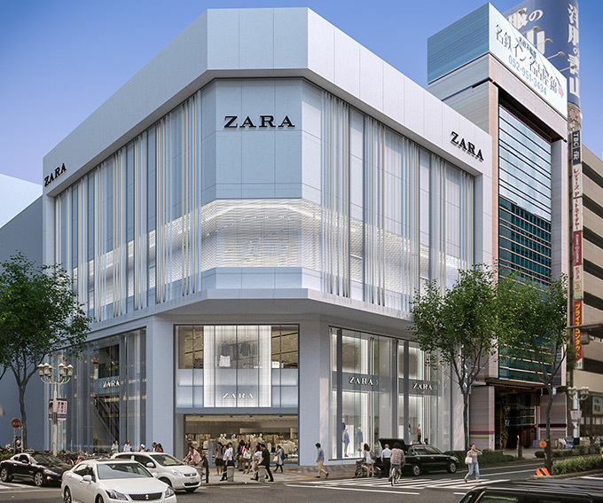 日本最大級ZARA名古屋店がリニューアルオープン、ブランド初のフレグランス展開へ｜写真1