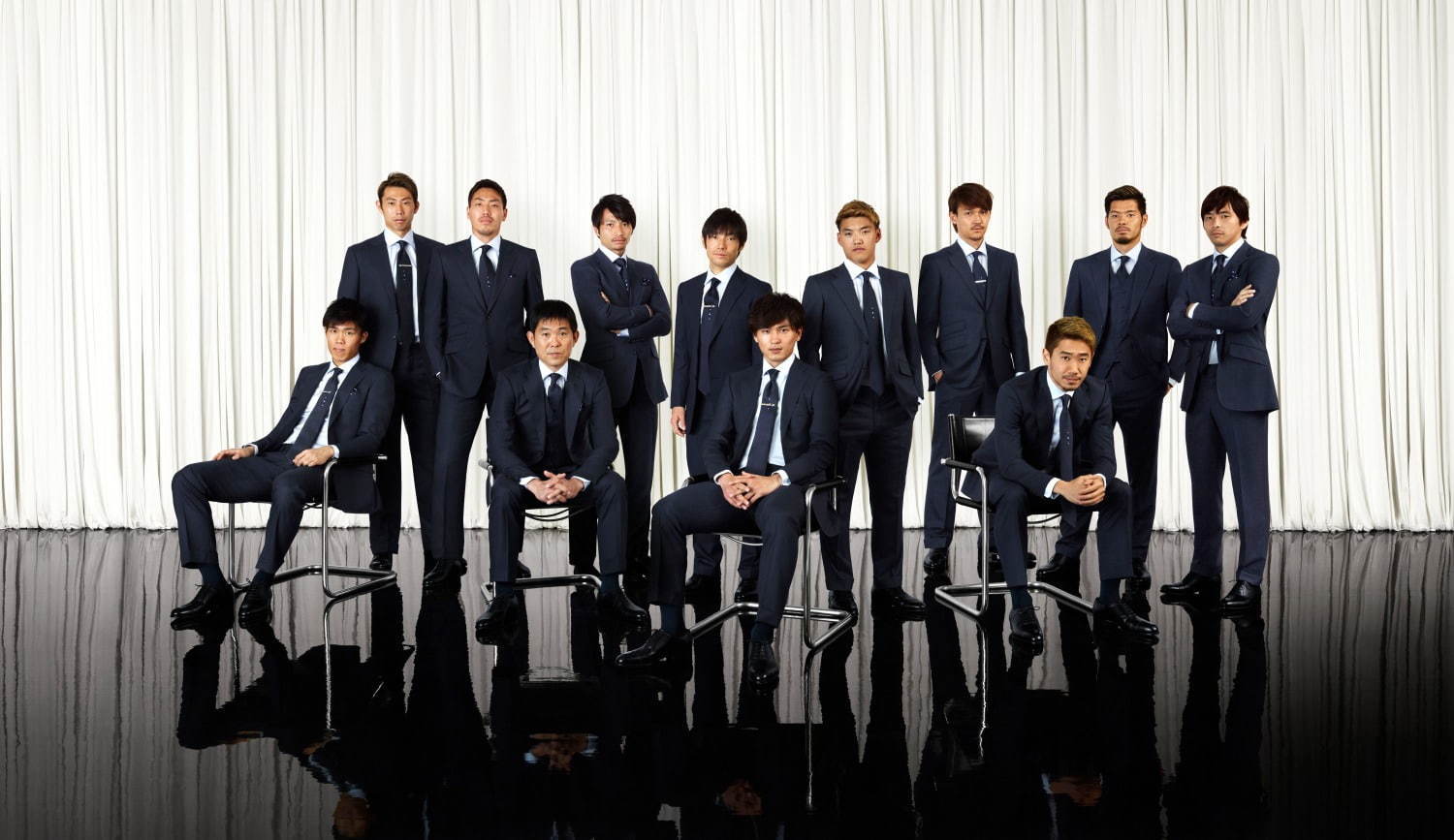 公式スーツ2019 - 新生サッカー日本代表のメンバー集結