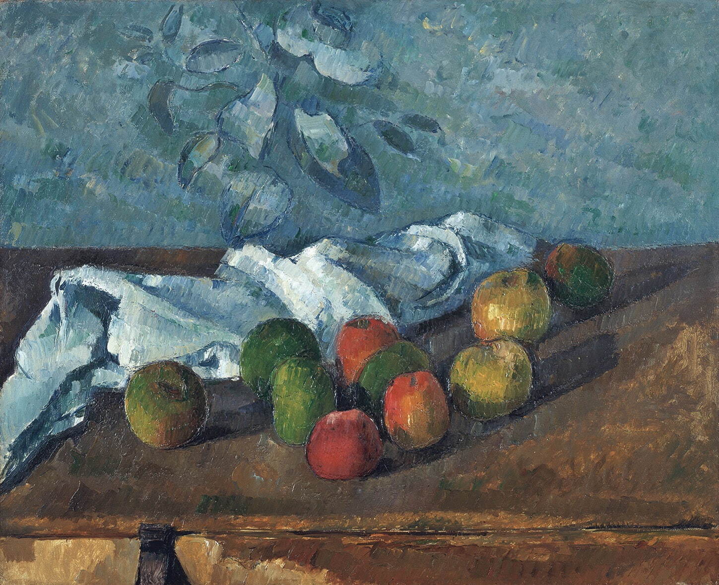 ポール・セザンヌ 《りんごとナプキン》
1879-80年 油彩／キャンヴァス SOMPO美術館