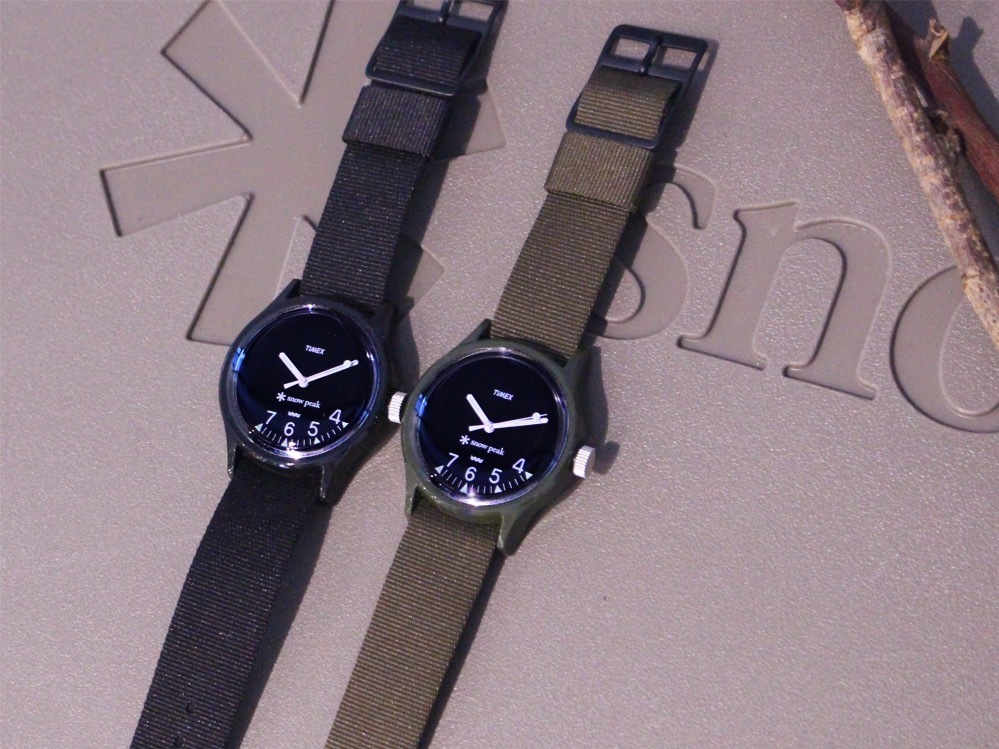 スノーピーク×ジャーナル スタンダード レリューム×タイメックスの腕時計、4時〜7時のみ残した文字盤｜写真23