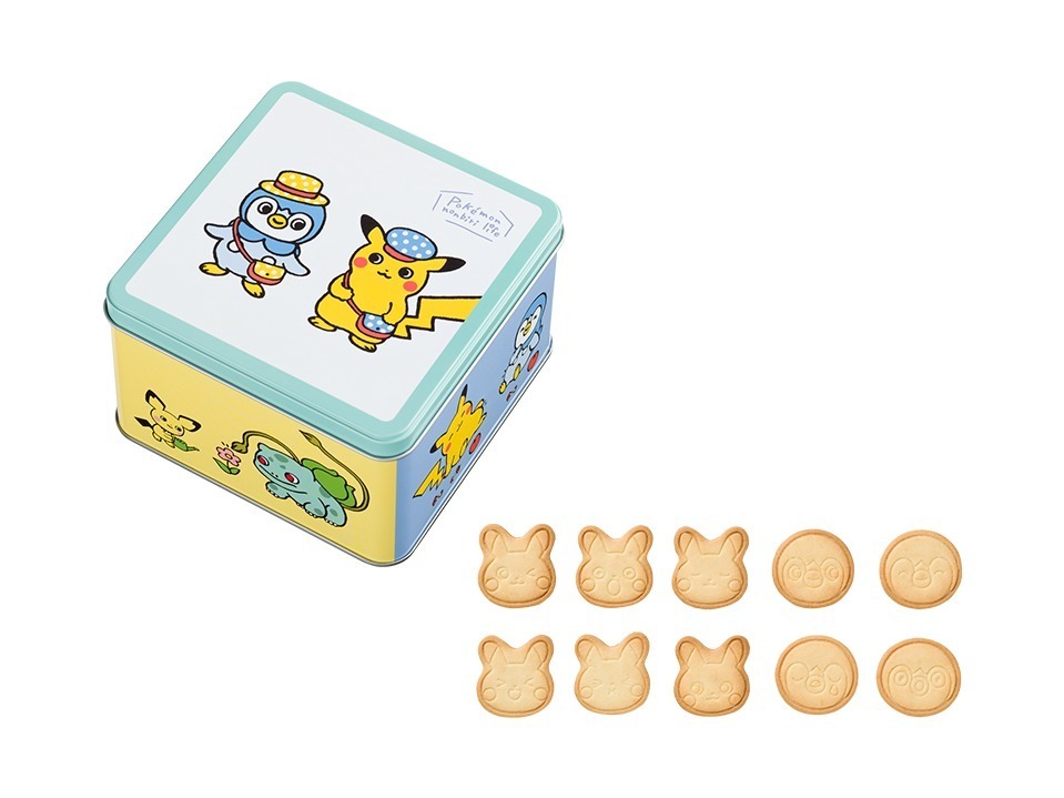 フェイスシェイプクッキー Pokémon のんびりライフ 1,080円