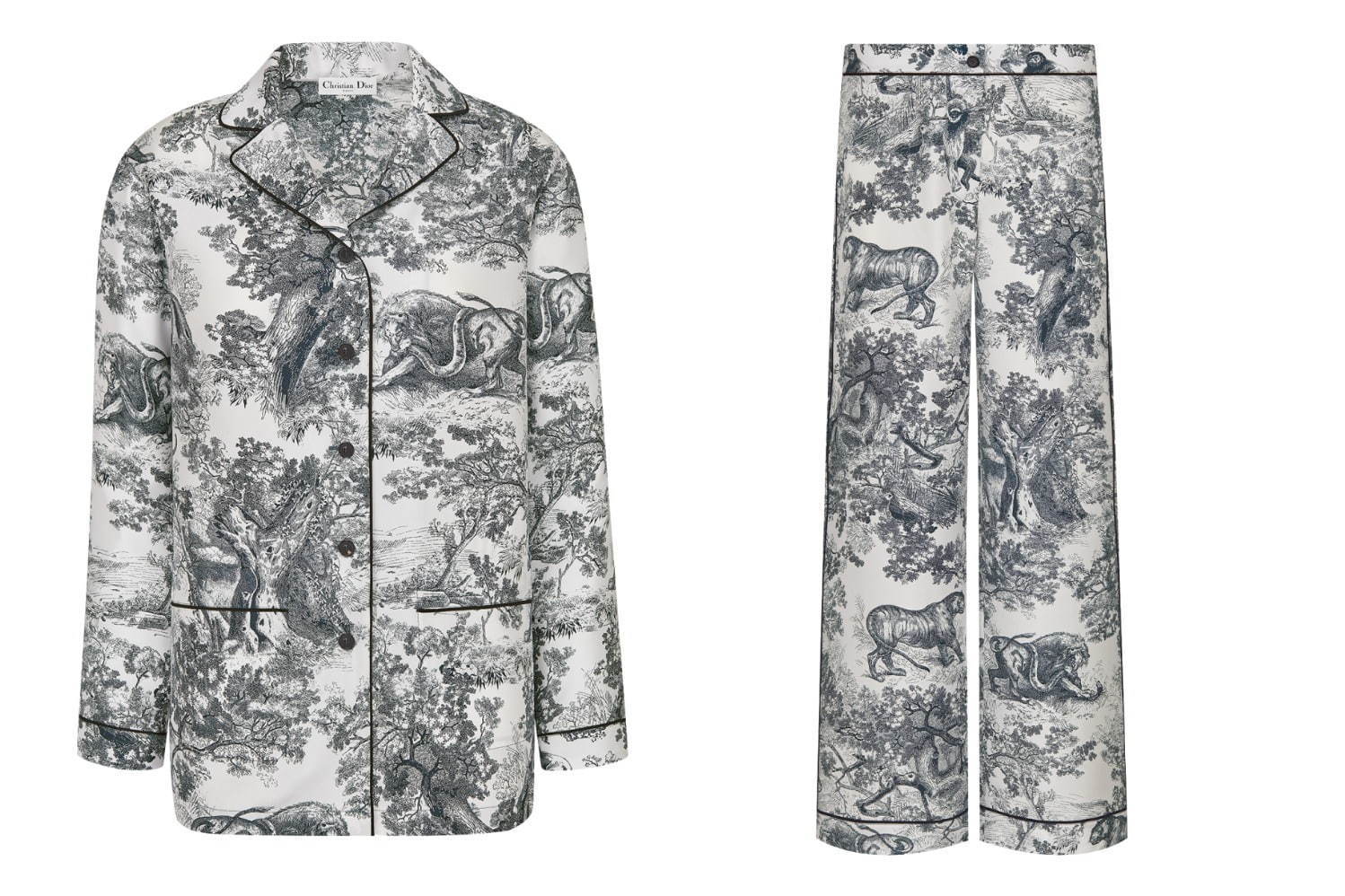 左から)パジャマジャケット 220,000円(税込)
パジャマパンツ 198,000円(税込)