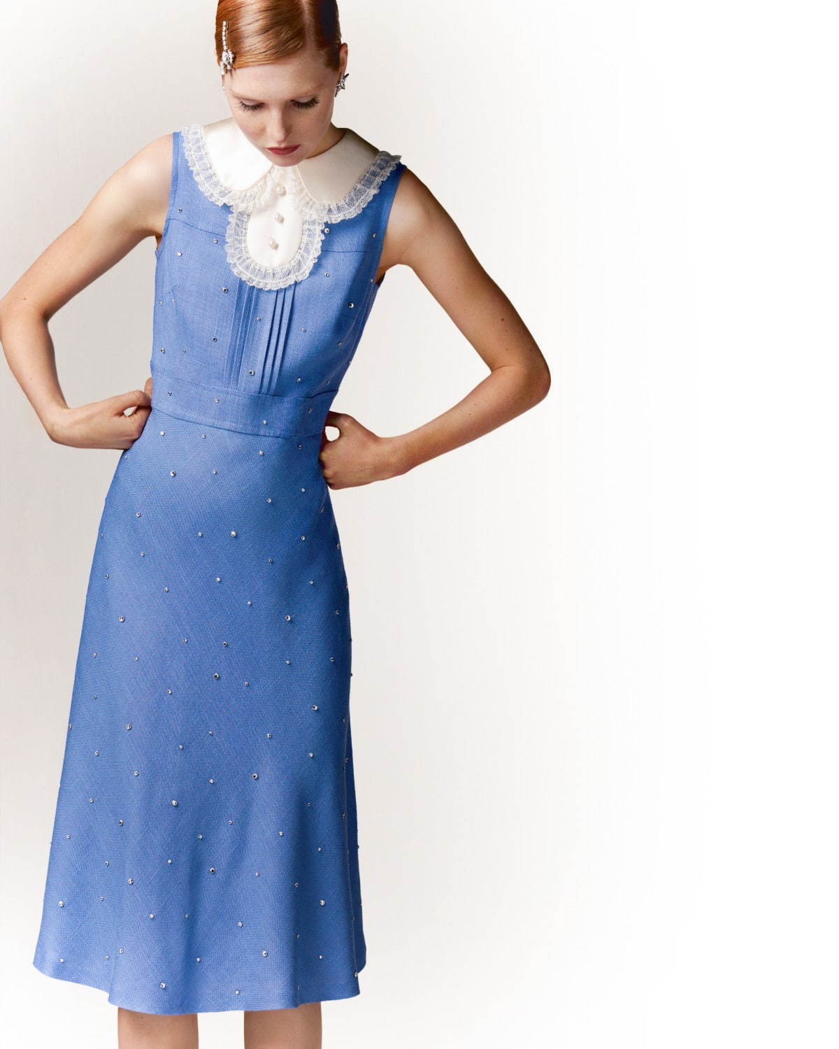 ミュウミュウ、ヴィンテージアイテムをリメイクした“1点物”ドレス - 青山店で全8種類発売｜写真1