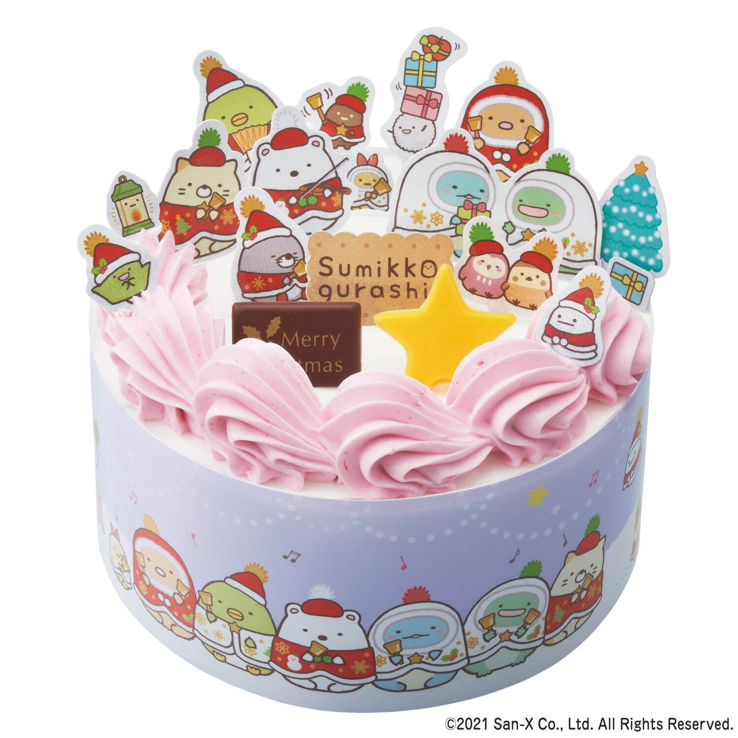 すみっコぐらし かざって楽しいクリスマスケーキ 3,990円