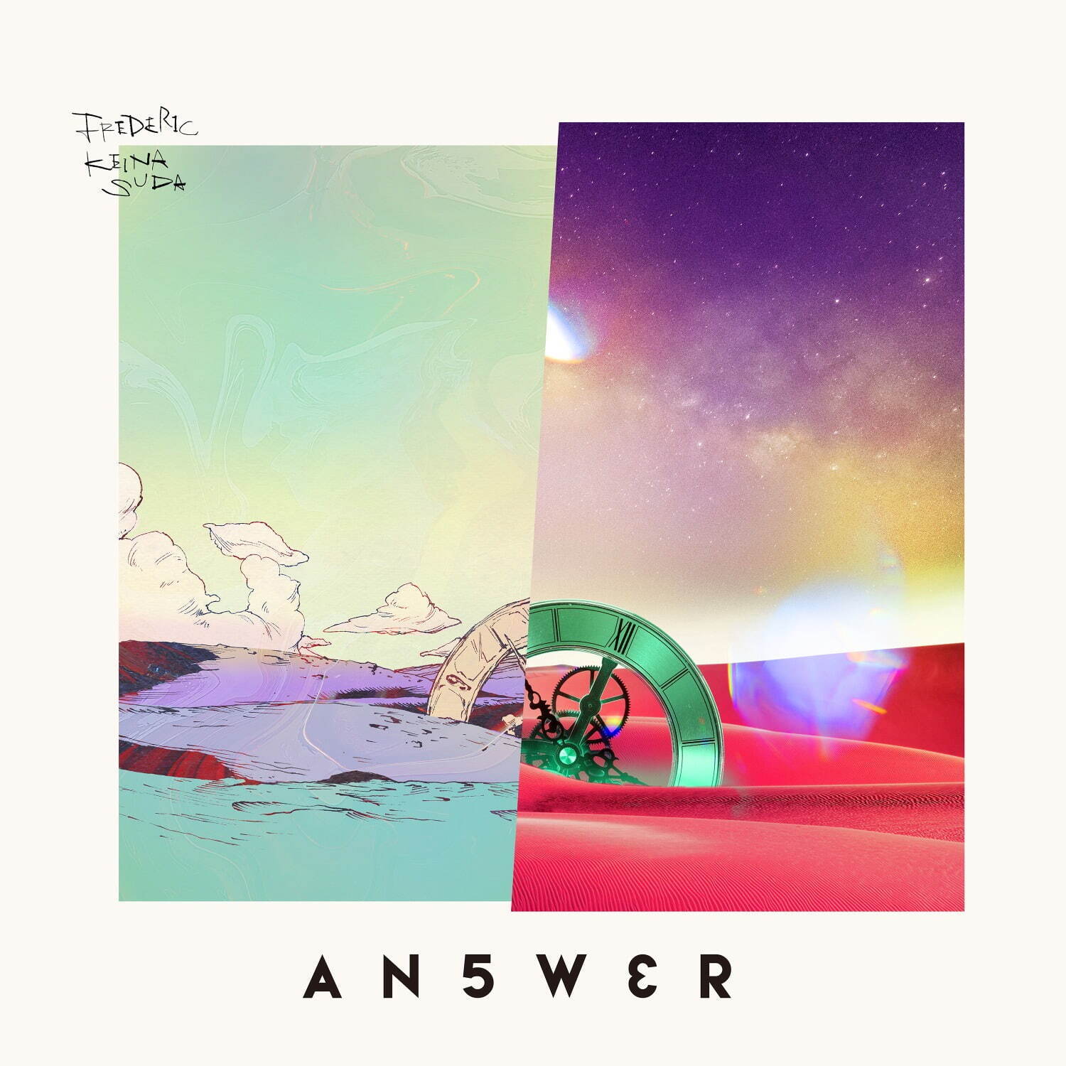 フレデリック×須田景凪 EP『ANSWER』通常盤 1,980円