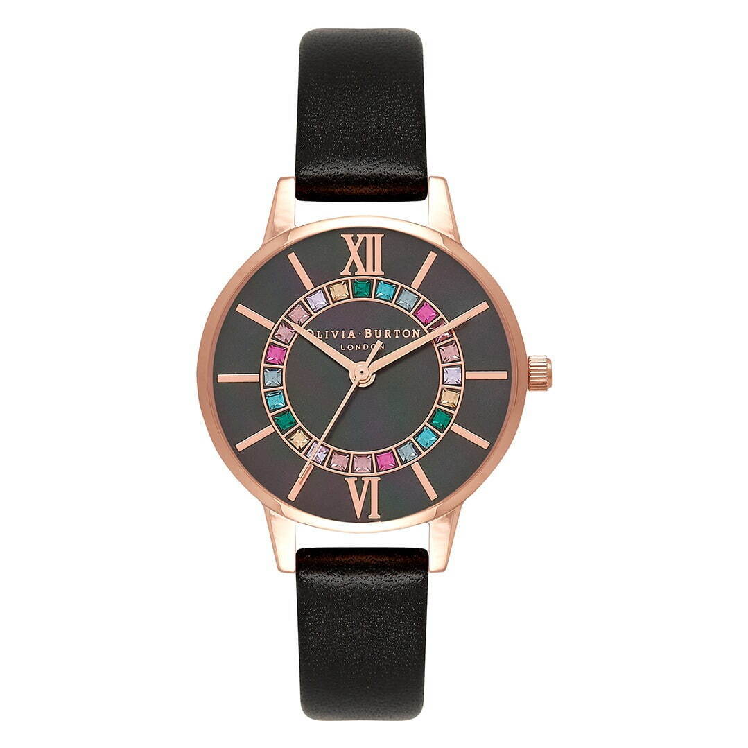 オリビア・バートンのクリスマスギフト、パステルカラーのクリスタルを配した腕時計＆ブレスレットのセット｜写真19