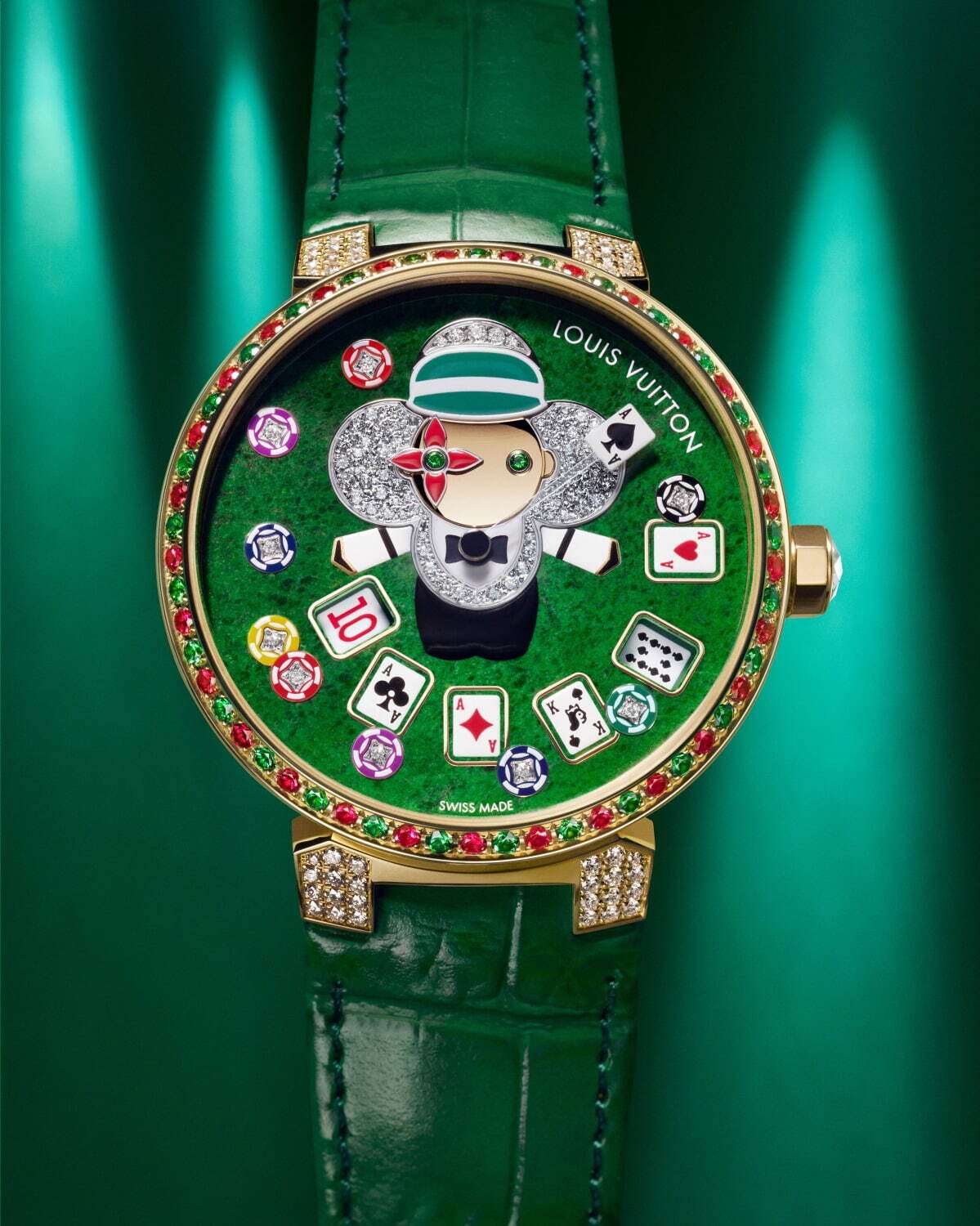 ルイ・ヴィトン“数字が消える”新腕時計、“占い師”などに扮したマスコット・ヴィヴィエンヌをダイアルに｜写真3