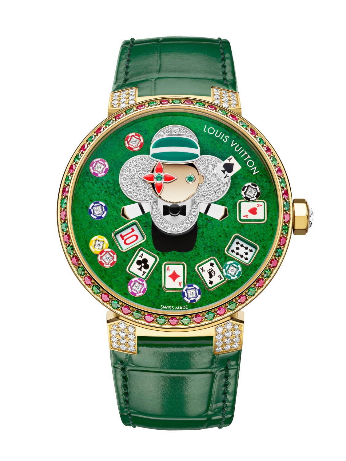 ルイ・ヴィトン“数字が消える”新腕時計、“占い師”などに扮したマスコット・ヴィヴィエンヌをダイアルに｜写真9
