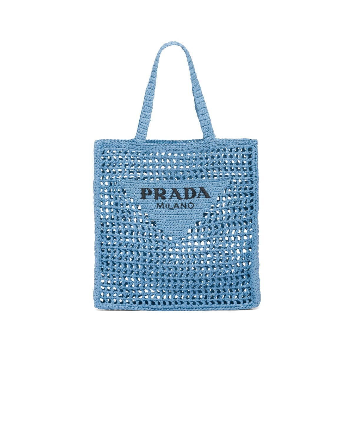 プラダ22年初夏の新作アイテム、手編みのラフィアバッグ＆トライアングルロゴを配した厚底サンダル｜写真9