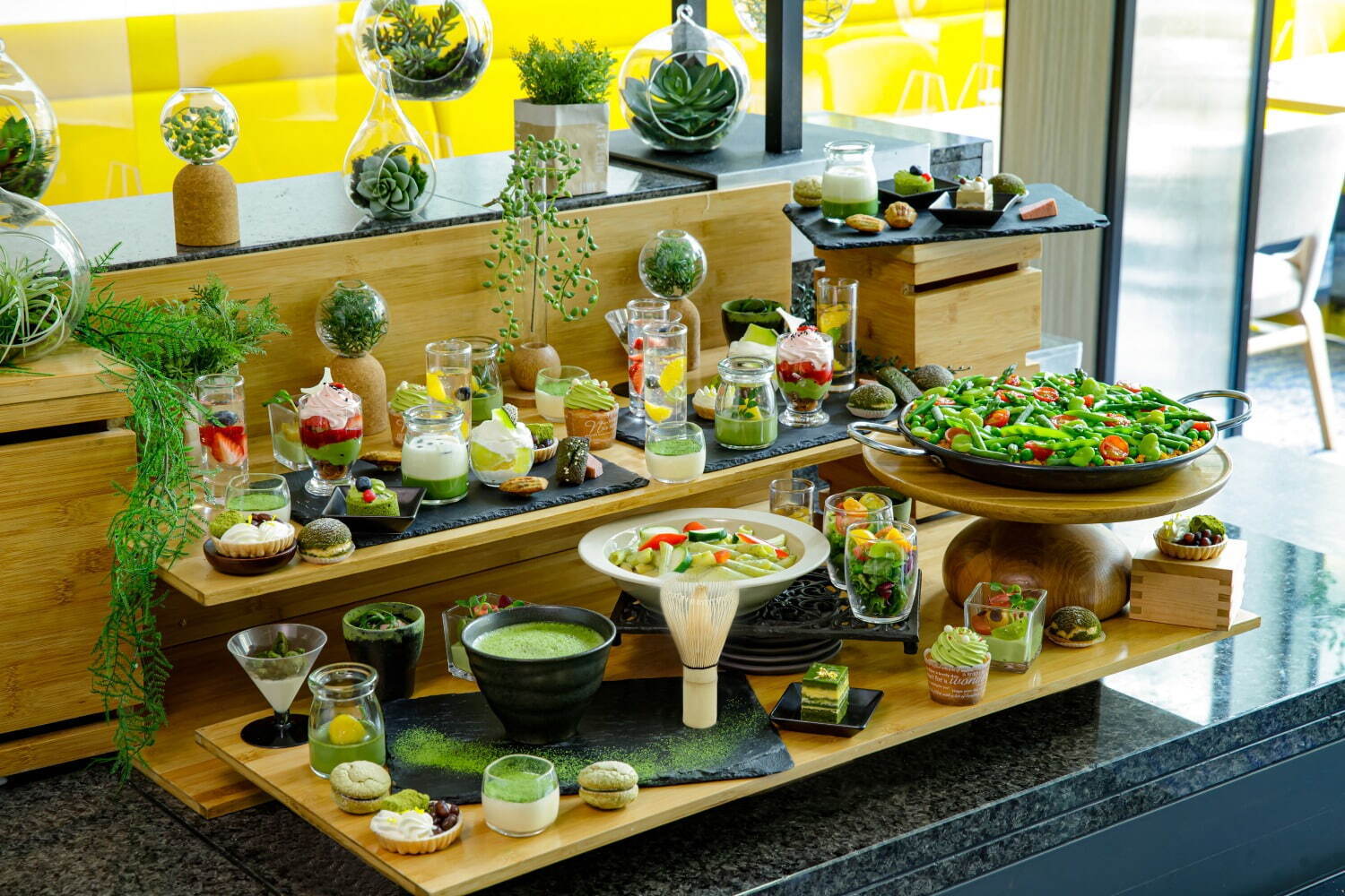 ANAクラウンプラザホテル大阪で“抹茶づくし”デザート＆ランチブッフェ、約55種を食べ放題｜写真1