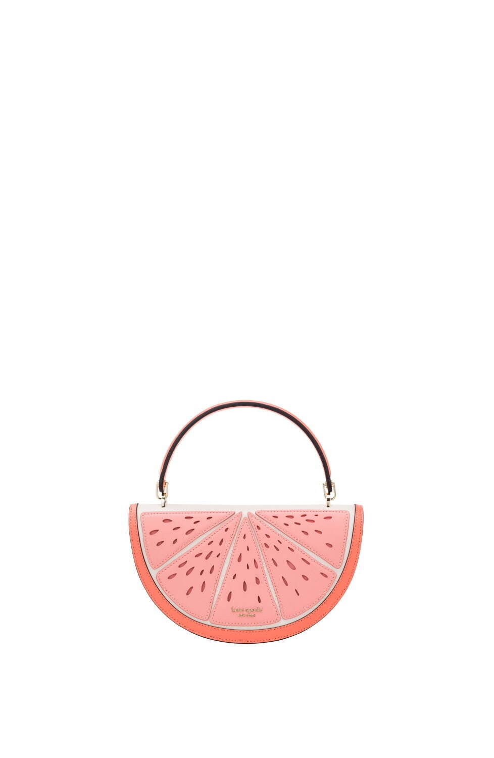 ケイト・スペード22年夏の新作バッグ、真っ赤なトマトのハンドバッグ＆ピンクグレープフルーツかごバッグ｜写真2