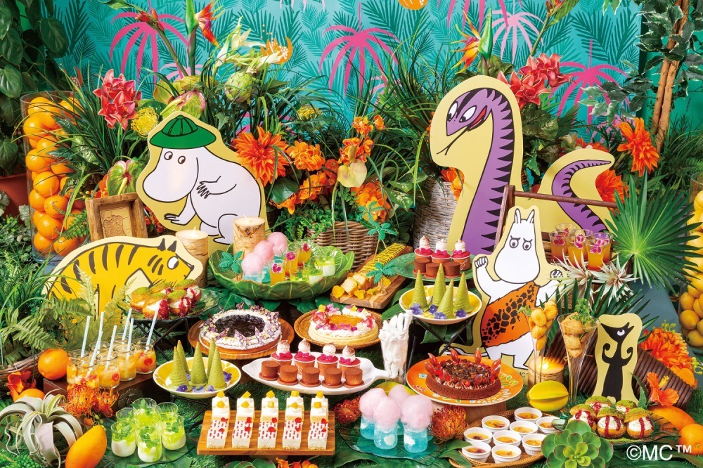 「ムーミン」ランチ＆スイーツブッフェが京王プラザホテル八王子で、“常夏ジャングル”がテーマ｜写真3