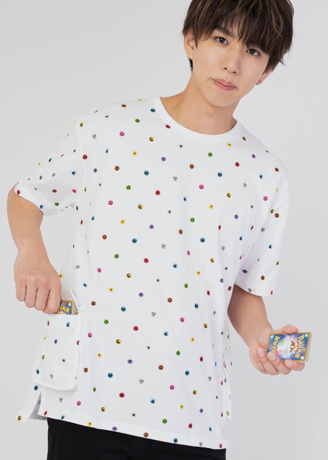 Tシャツ「タイプ パターン」3,500円