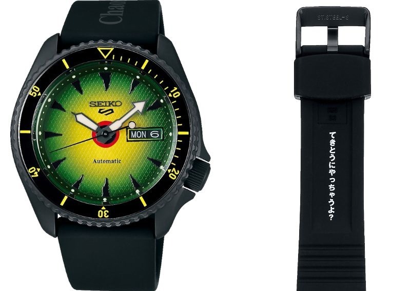 セイコー 5スポーツ×カオス フィッシング クラブのコラボ腕時計、2モデルが限定発売｜写真3