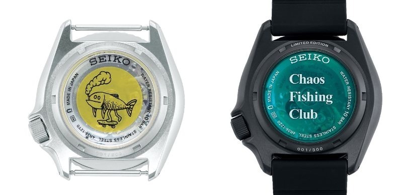 セイコー 5スポーツ×カオス フィッシング クラブのコラボ腕時計、2モデルが限定発売｜写真4